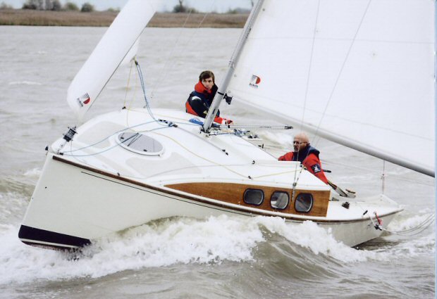 BlueStorm "Antje" sailing at Keil, Germany